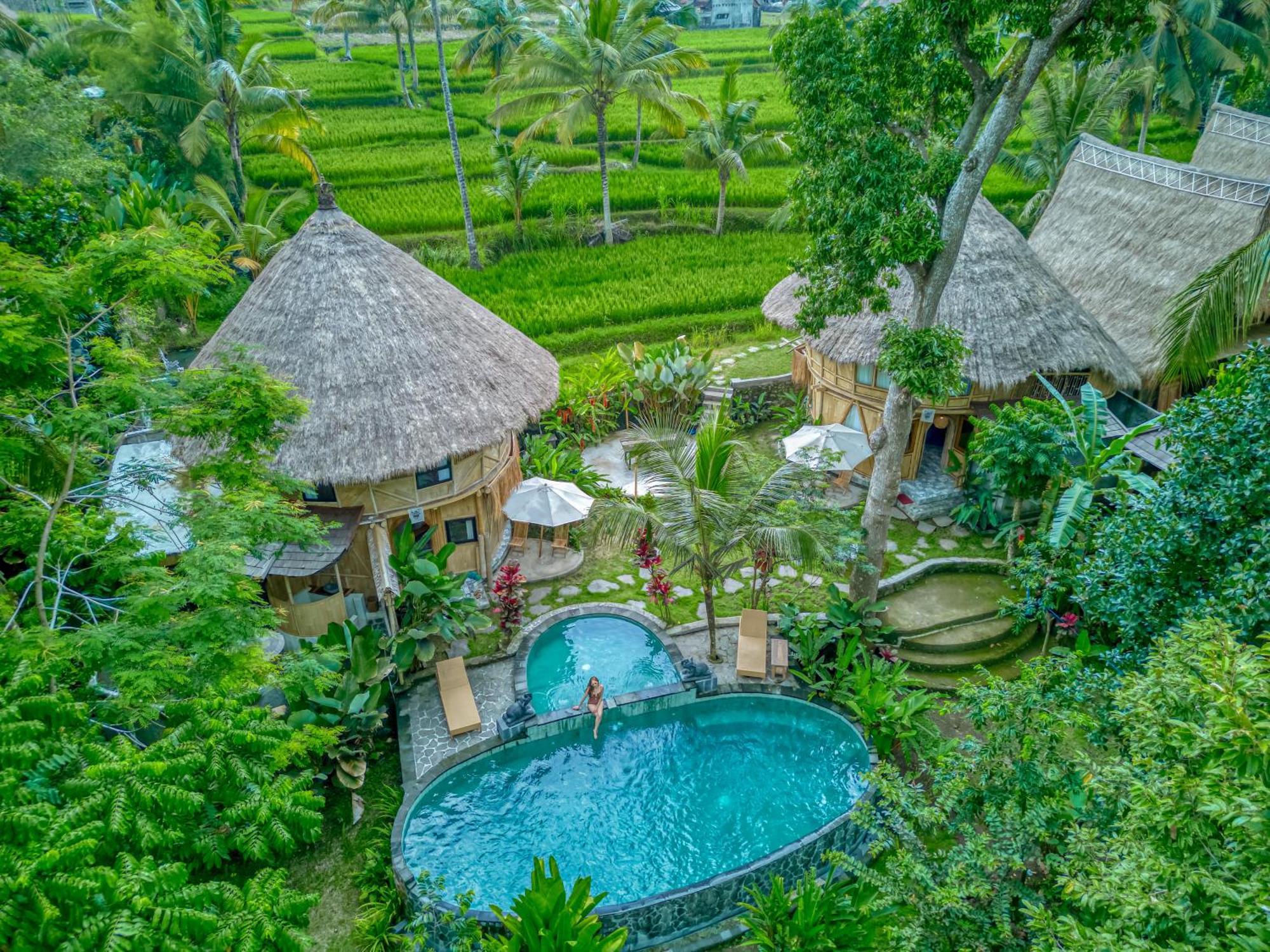 Bamboo Cabin Sanctuary By Nusantara Hospitality Ubud  Bagian luar foto